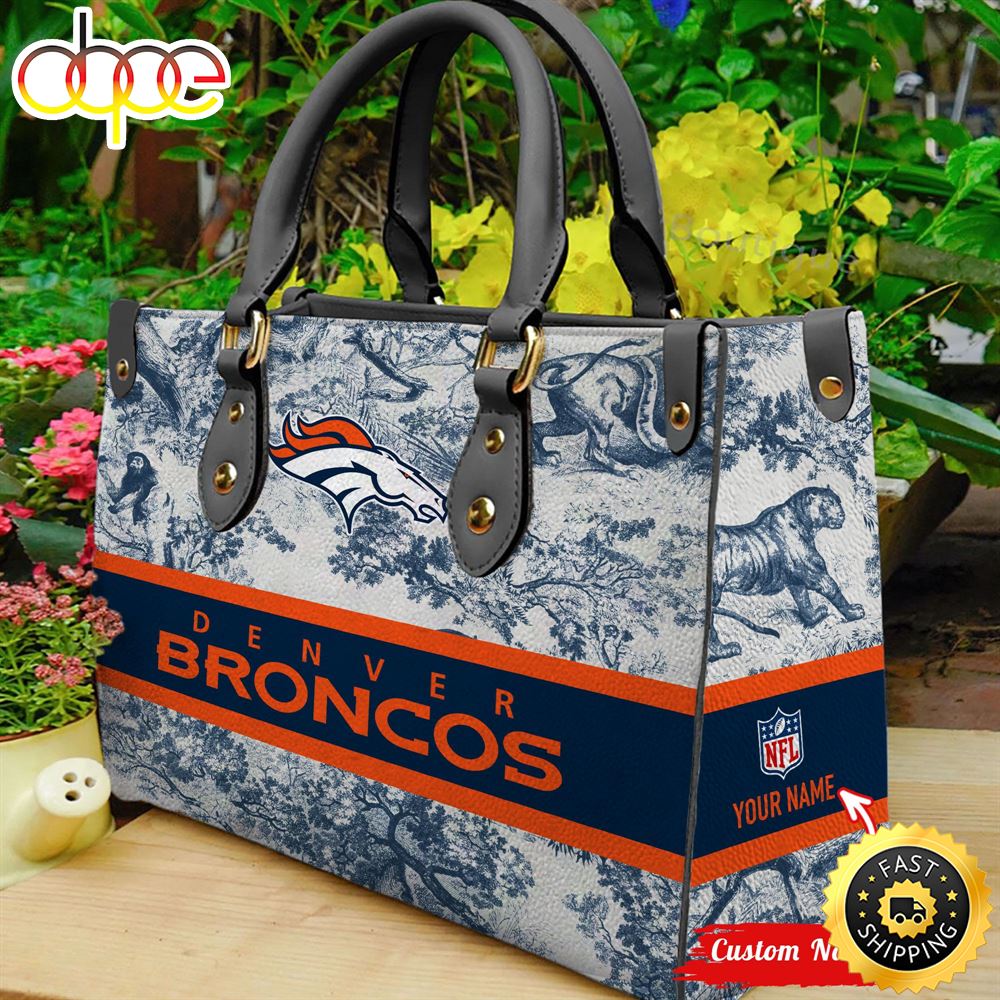 NFL Denver Broncos Women Leather Bag B3y9ii
