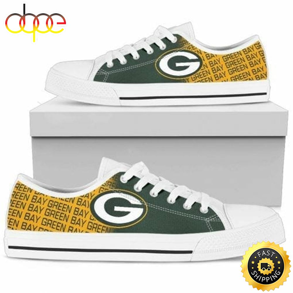 NFL Green Bay Packers Low Top Shoes Jasslm