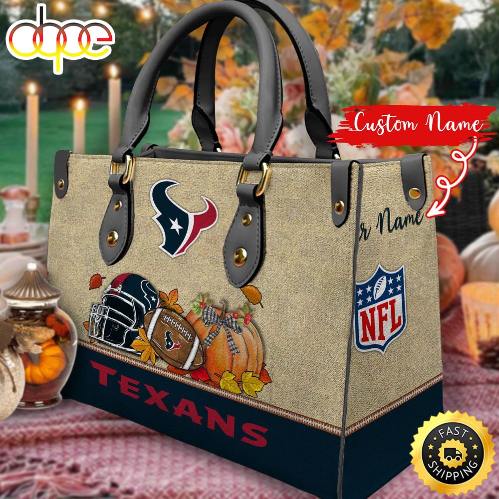 NFL Houston Texans Autumn Women Leather Bag Ksg7x1