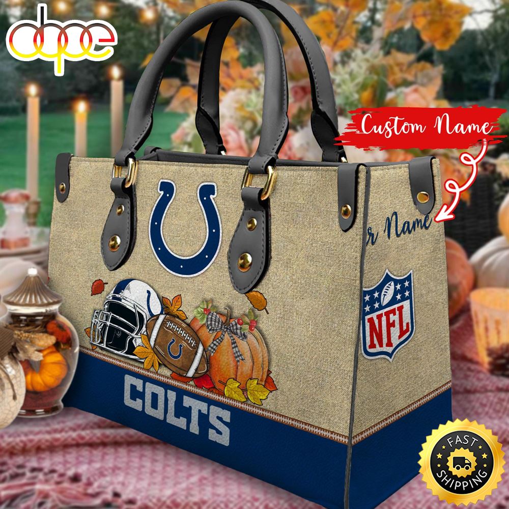 NFL Indianapolis Colts Autumn Women Leather Bag Bnsf9q