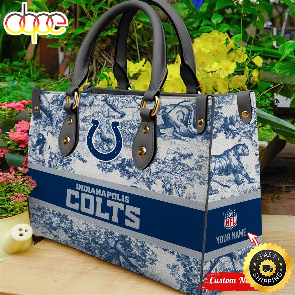 NFL Indianapolis Colts Women Leather Bag Btprjv