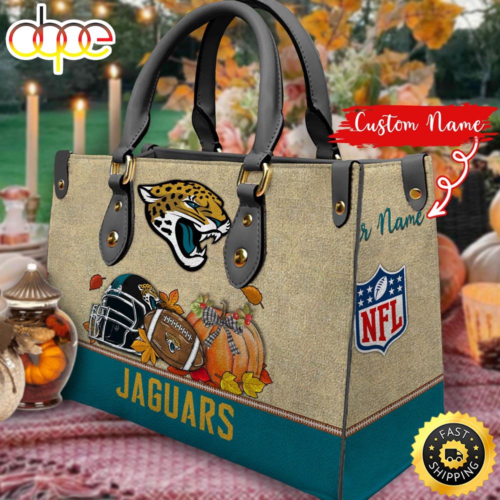 NFL Jacksonville Jaguars Autumn Women Leather Bag Rqyvtc