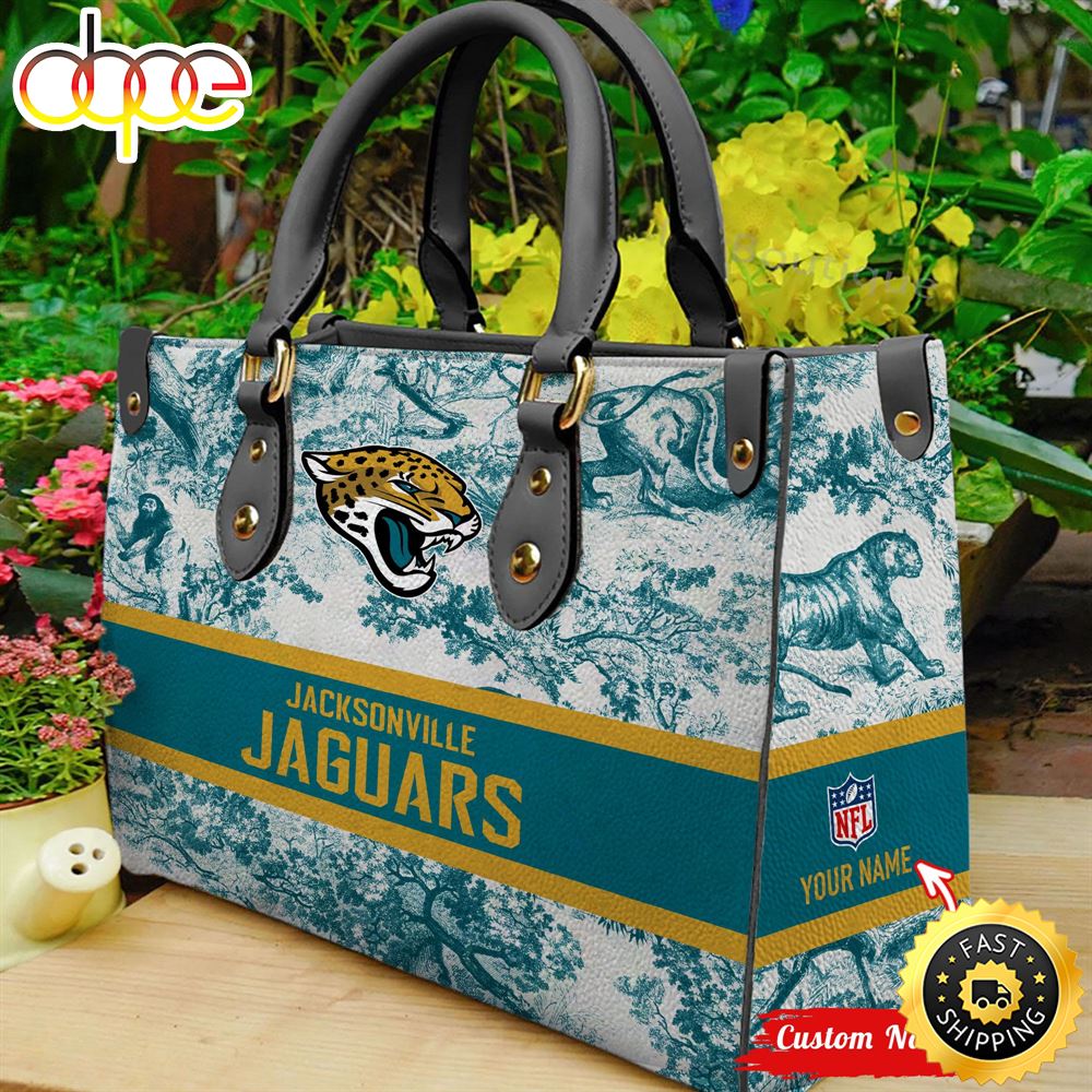 NFL Jacksonville Jaguars Women Leather Bag Mzvej4