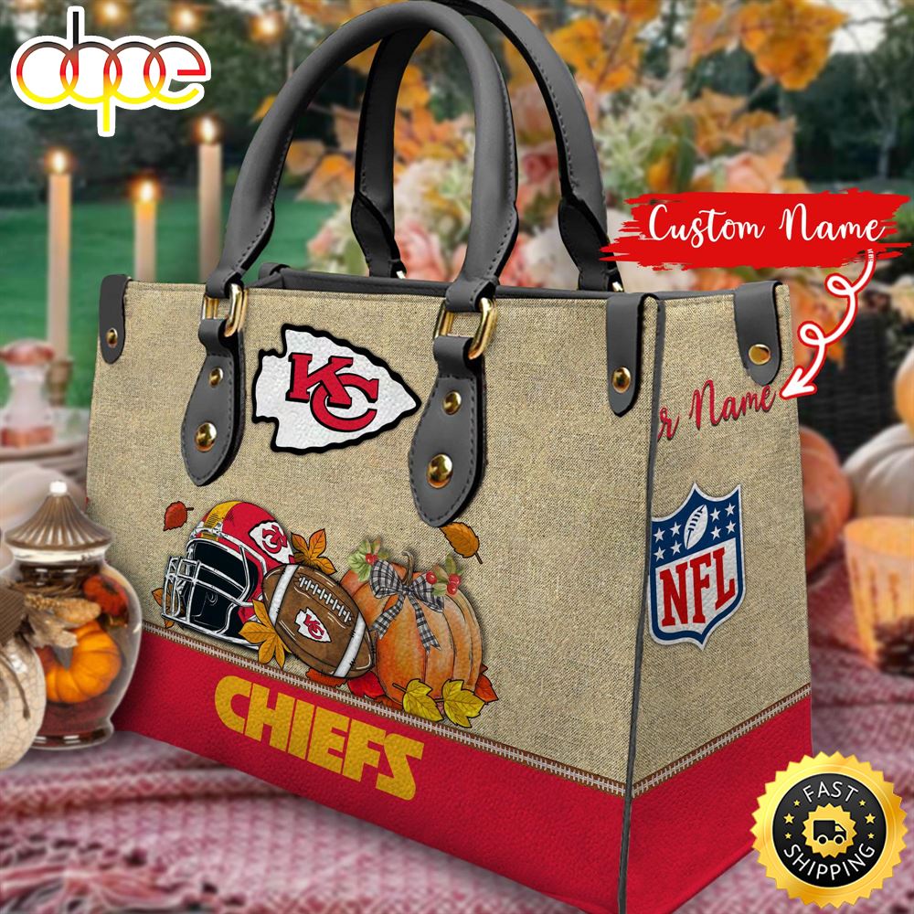 NFL Kansas City Chiefs Autumn Women Leather Bag Phkwk6