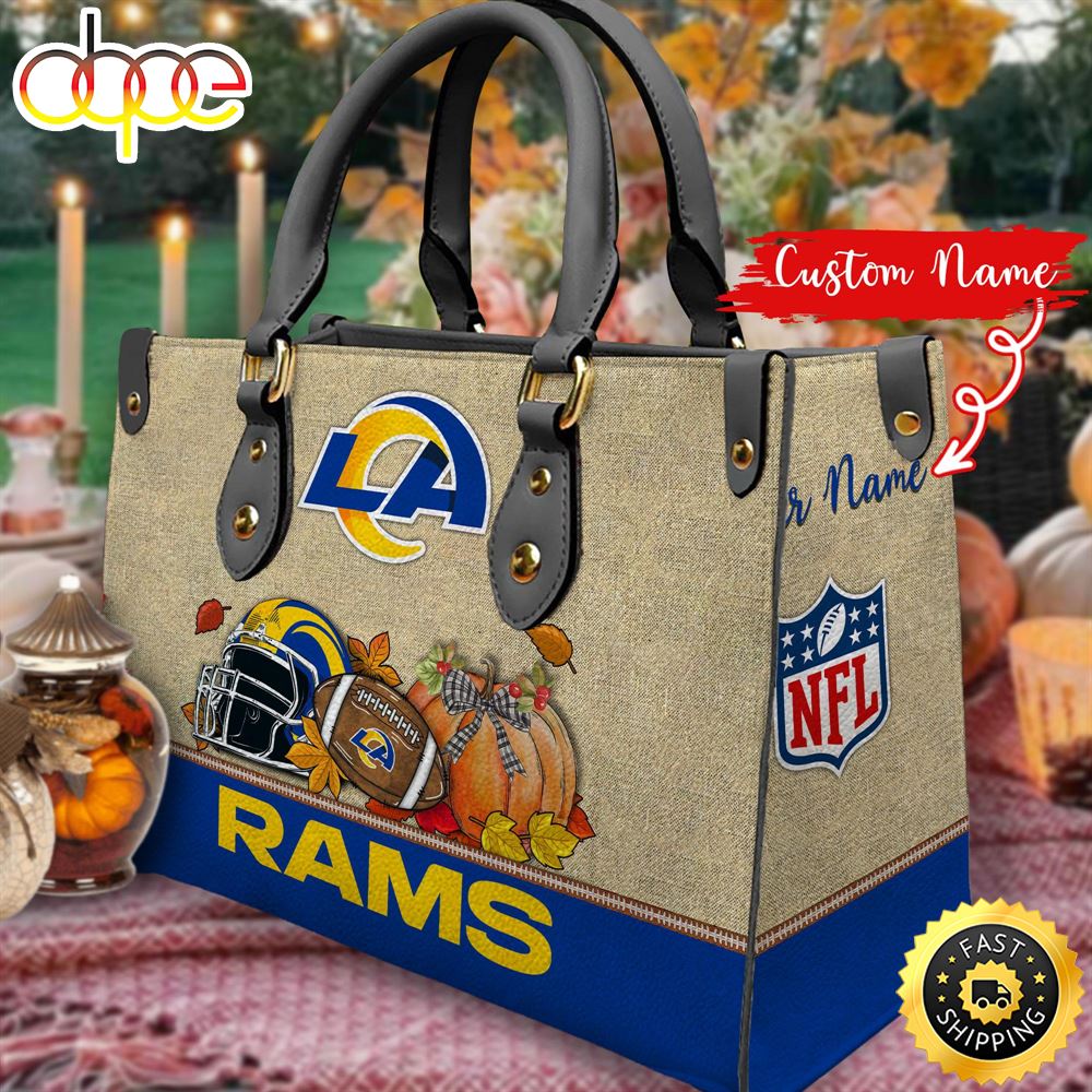 NFL Los Angeles Rams Autumn Women Leather Bag X6e1yn