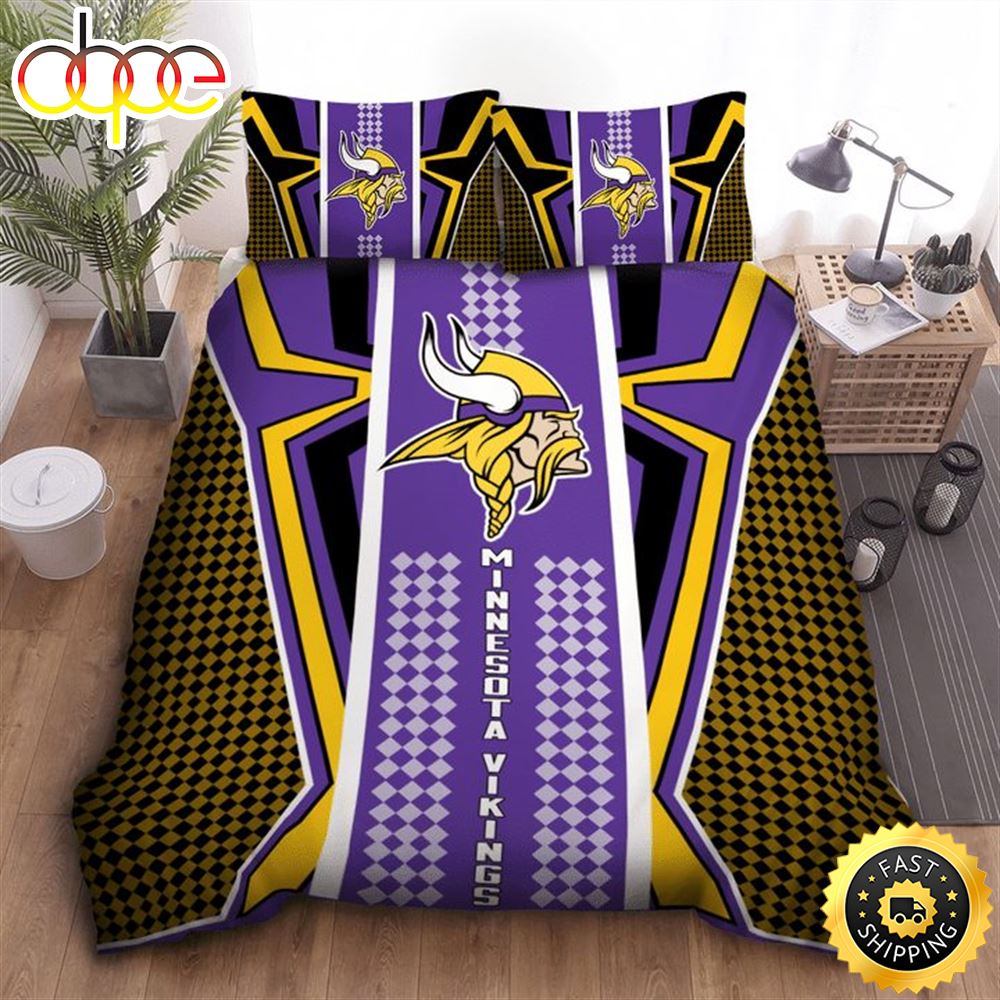 NFL Minnesota Vikings Special Style Bedding Set Fz2fcc