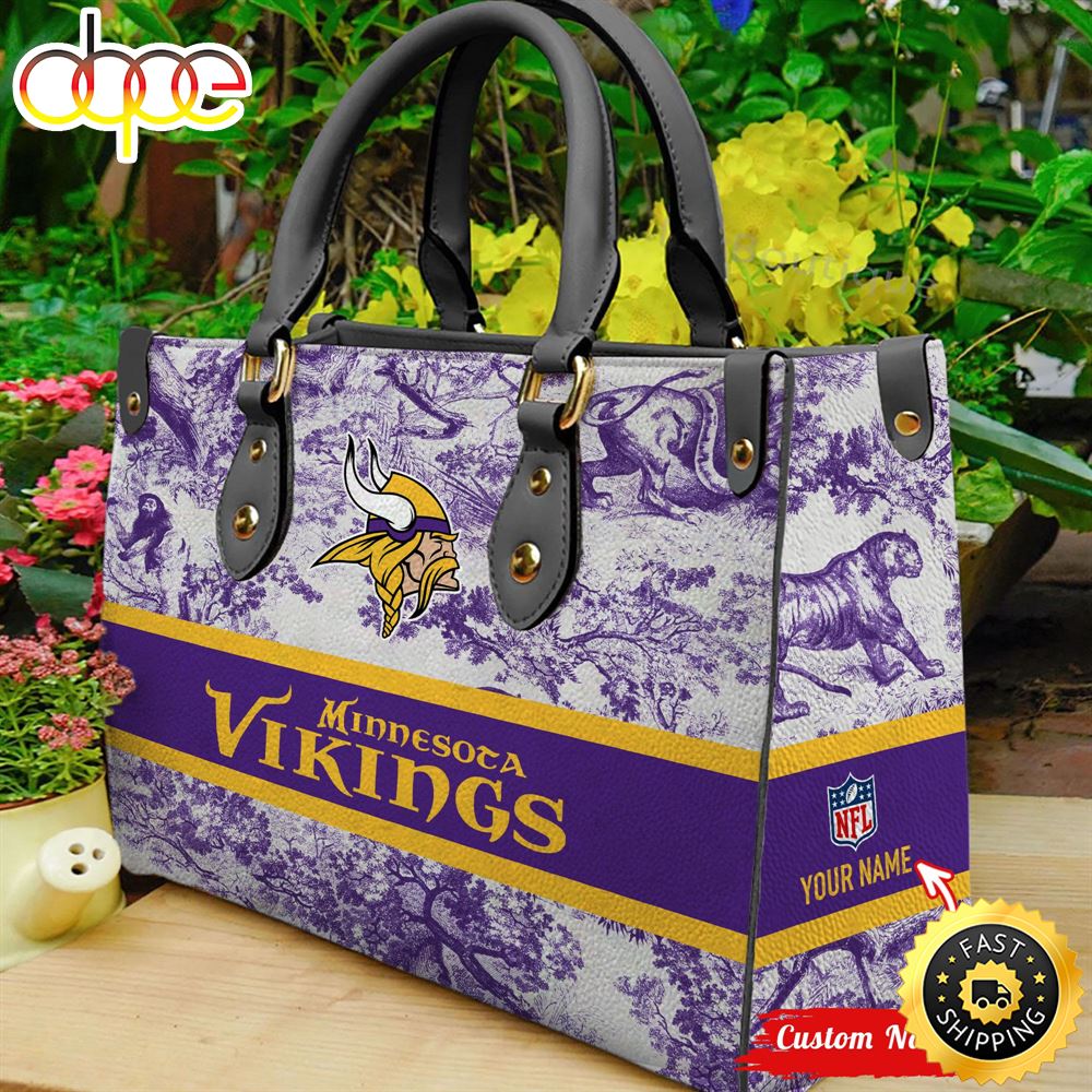 NFL Minnesota Vikings Women Leather Bag U1rhrq