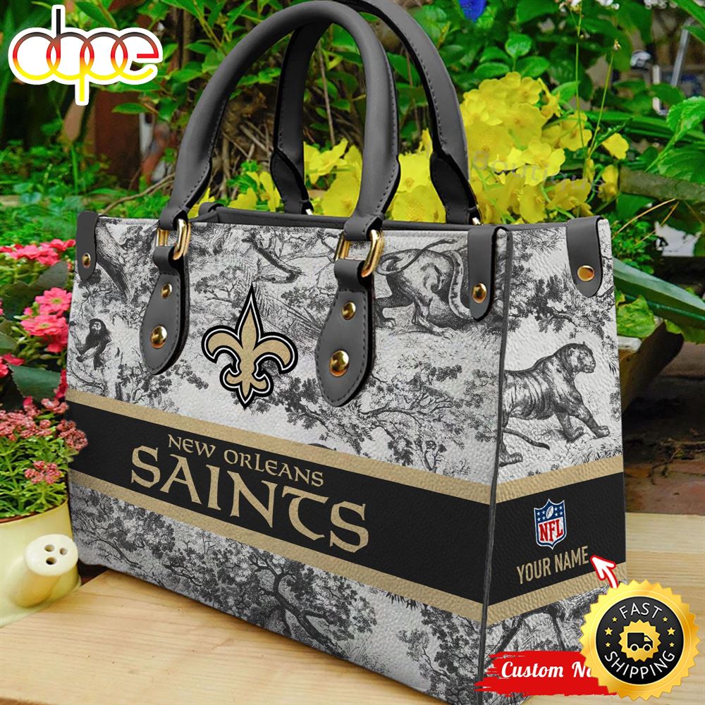 NFL New Orleans Saints Women Leather Bag Doh5us