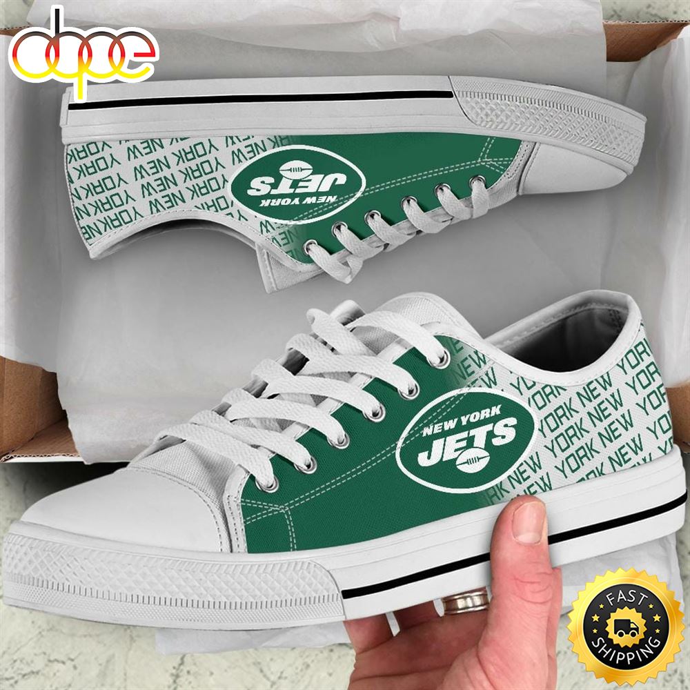 NFL New York Jets Low Top Shoes Nb02no