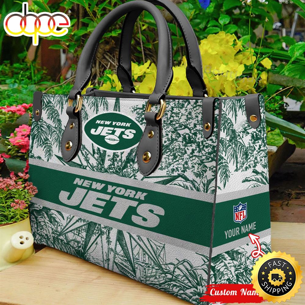 NFL New York Jets NFL Women Leather Bag Nvdtms