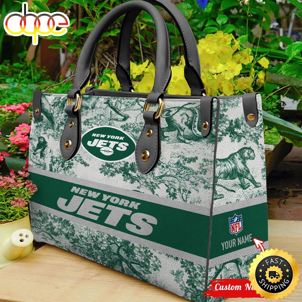 NFL New York Jets Women Leather Bag Vgu2xq