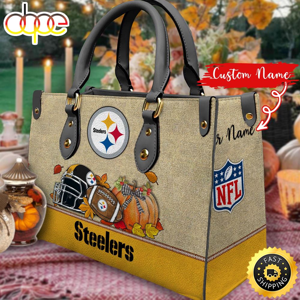 NFL Pittsburgh Steelers Autumn Women Leather Bag Oortu7