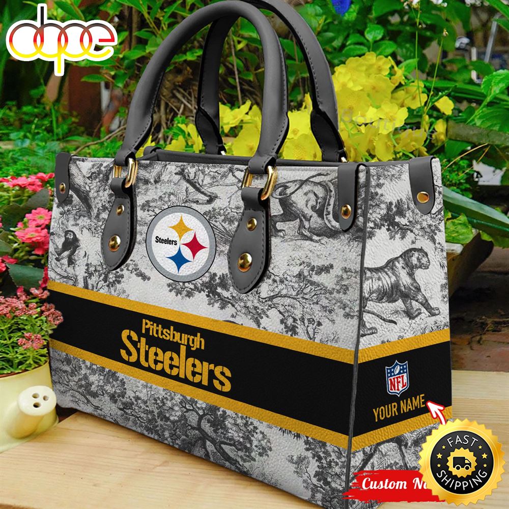 NFL Pittsburgh Steelers Women Leather Bag Ma6dsp