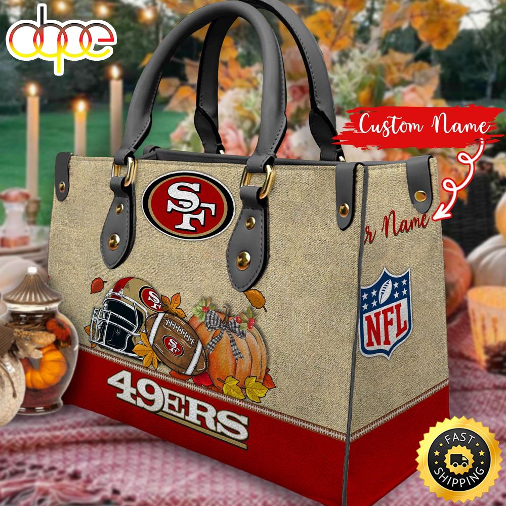 NFL San Francisco 49ers Autumn Women Leather Bag Vuswid