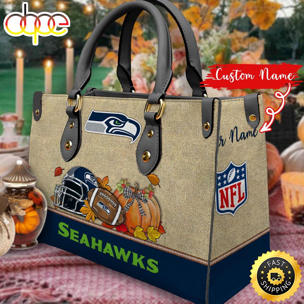 NFL Seattle Seahawks Autumn Women Leather Bag Jyw7ll