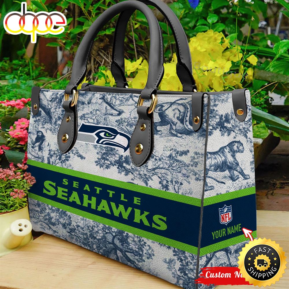 NFL Seattle Seahawks Women Leather Bag Hy3tyd