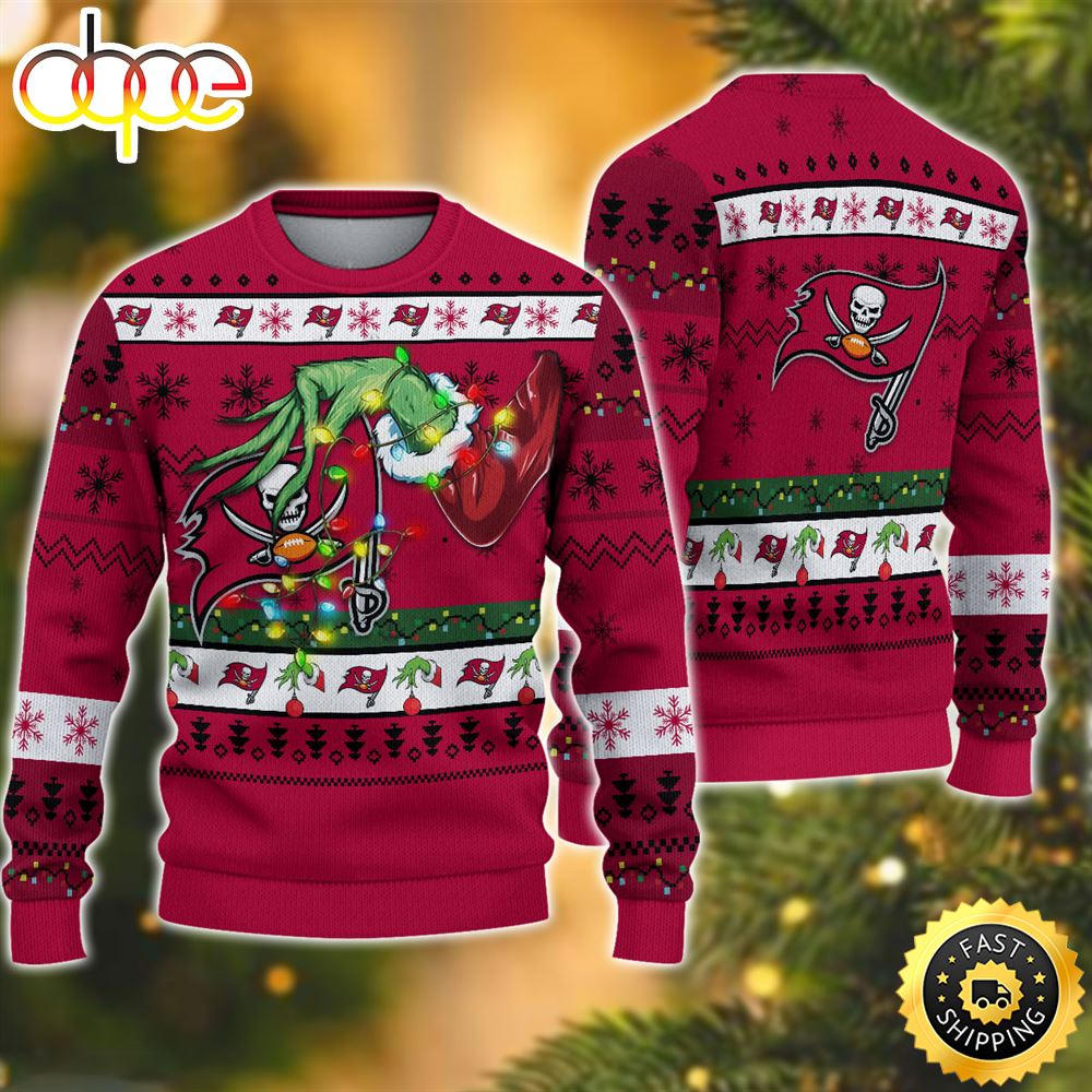 Tampa bay buccaneers ugly christmas clearance sweater