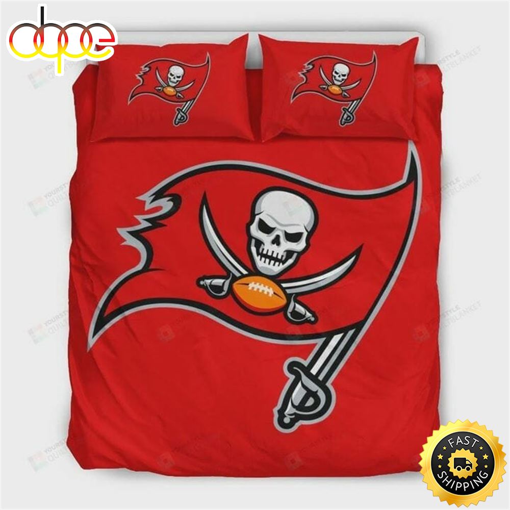 NFL Tampa Bay Buccaneers Red Bedding Set P6ilpa