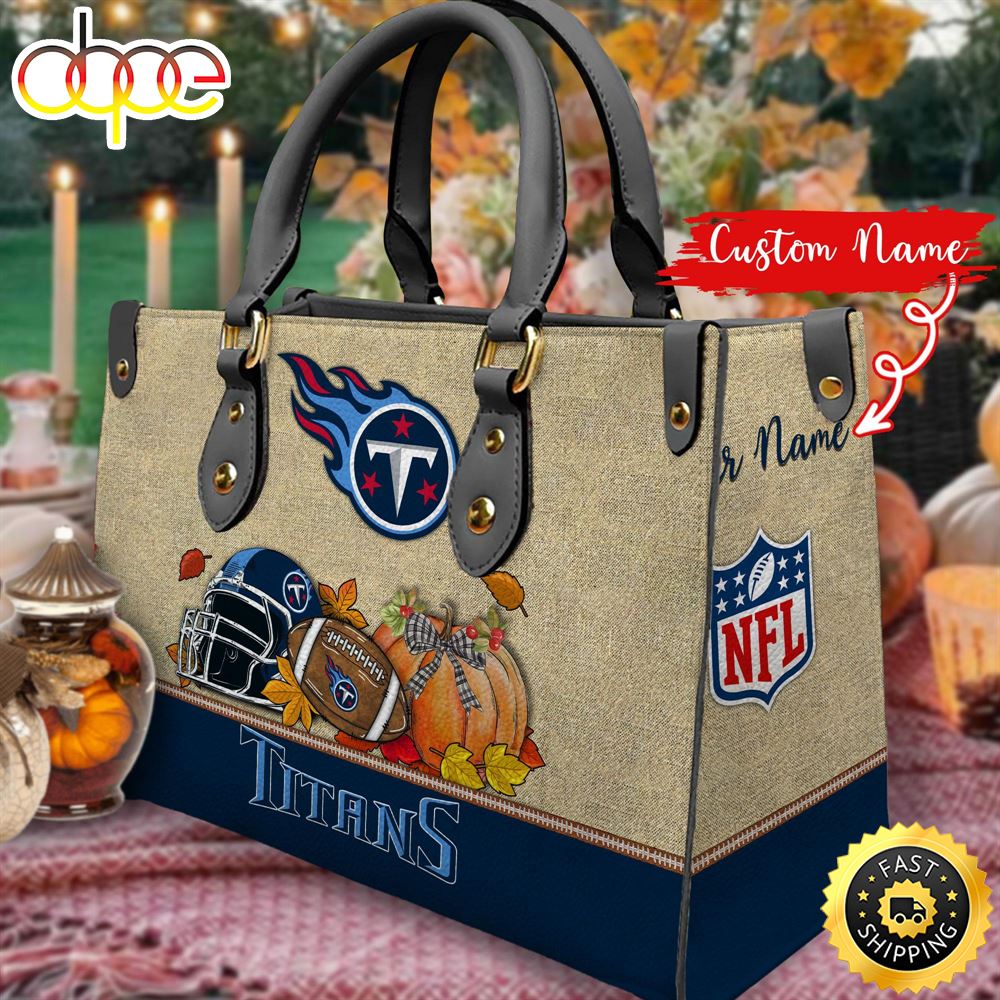 NFL Tennessee Titans Autumn Women Leather Bag Irr865