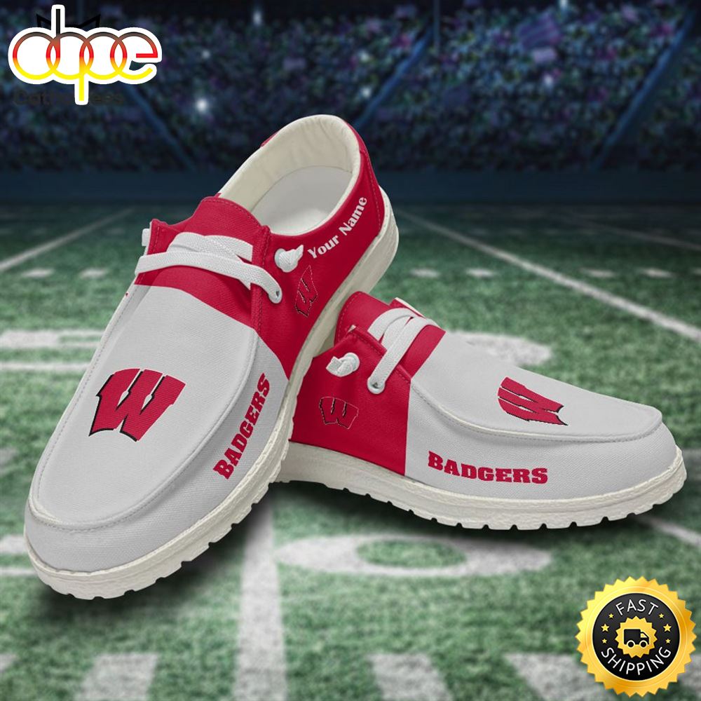 HOT NCAA Nebraska Cornhuskers - Custom Name Hey Dude Shoes POD Design -  Beetrendstore Store