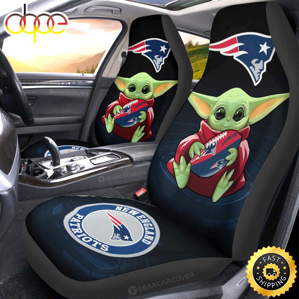 New England Patriots Car Seat Covers Custom Car Accessories For Fan 8608 Hbaqpn