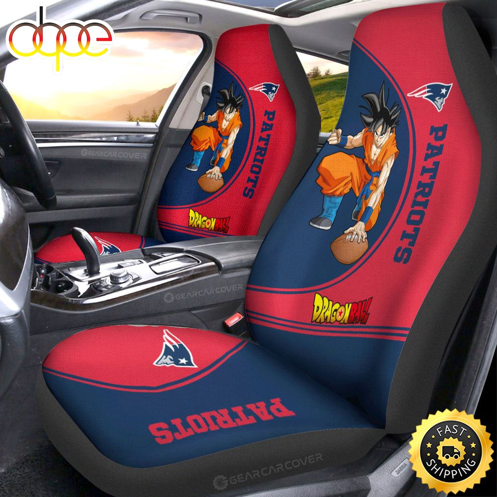 New England Patriots Car Seat Covers Custom Car Accessories For Fans 7466 Itkp0n
