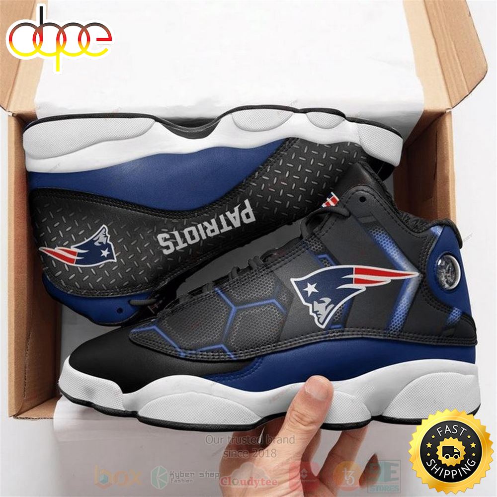 New England Patriots Football Nfl Air Jordan 13 Shoes Htmpzk