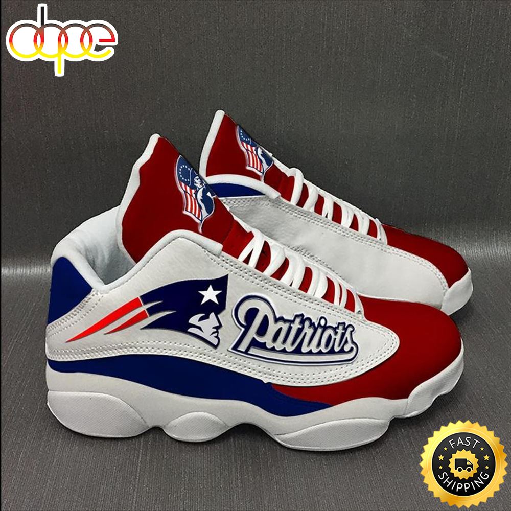 New England Patriots Nfl Ver 5 Air Jordan 13 Sneaker Paxwd8