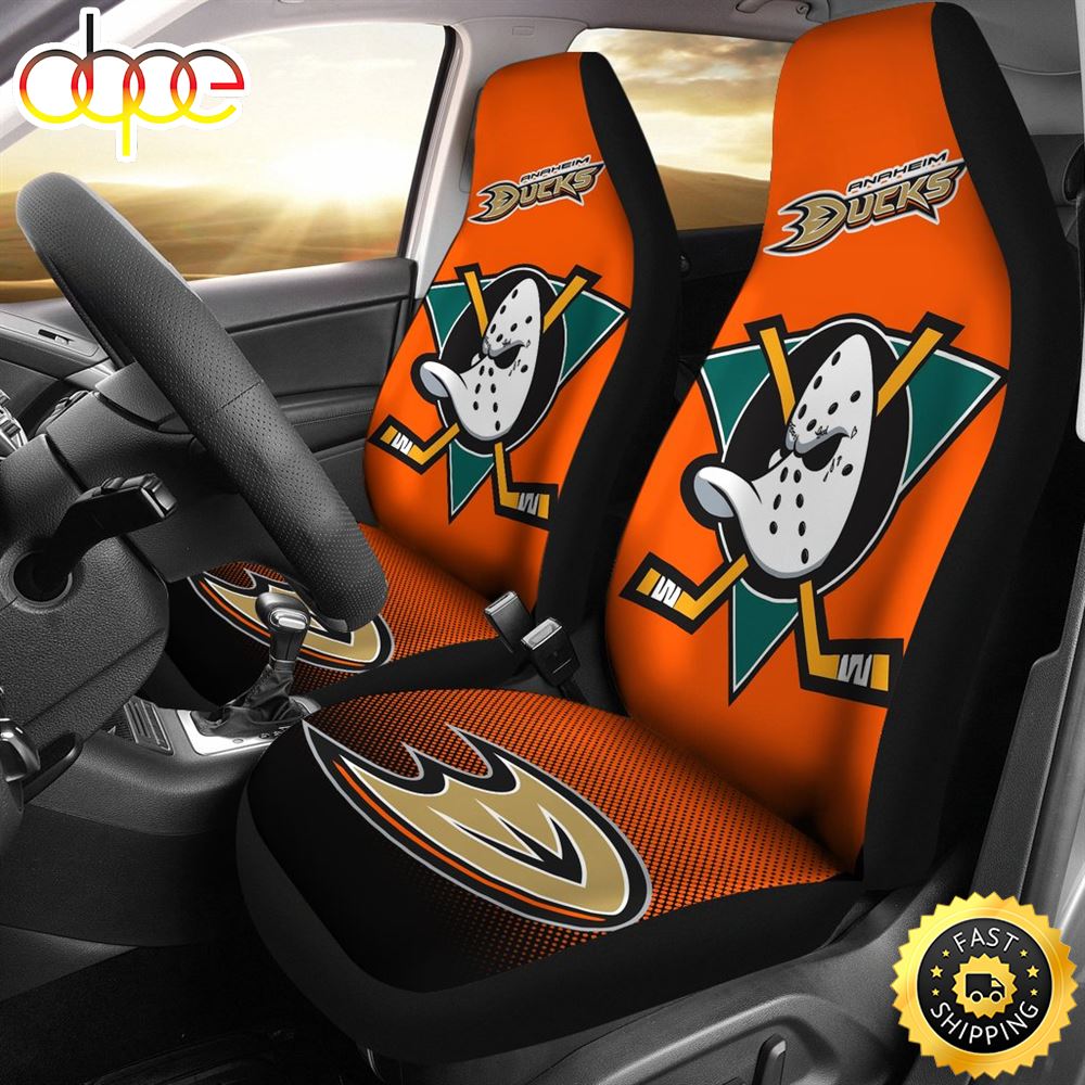 New Fashion Fantastic Anaheim Ducks Car Seat Covers Ib195y