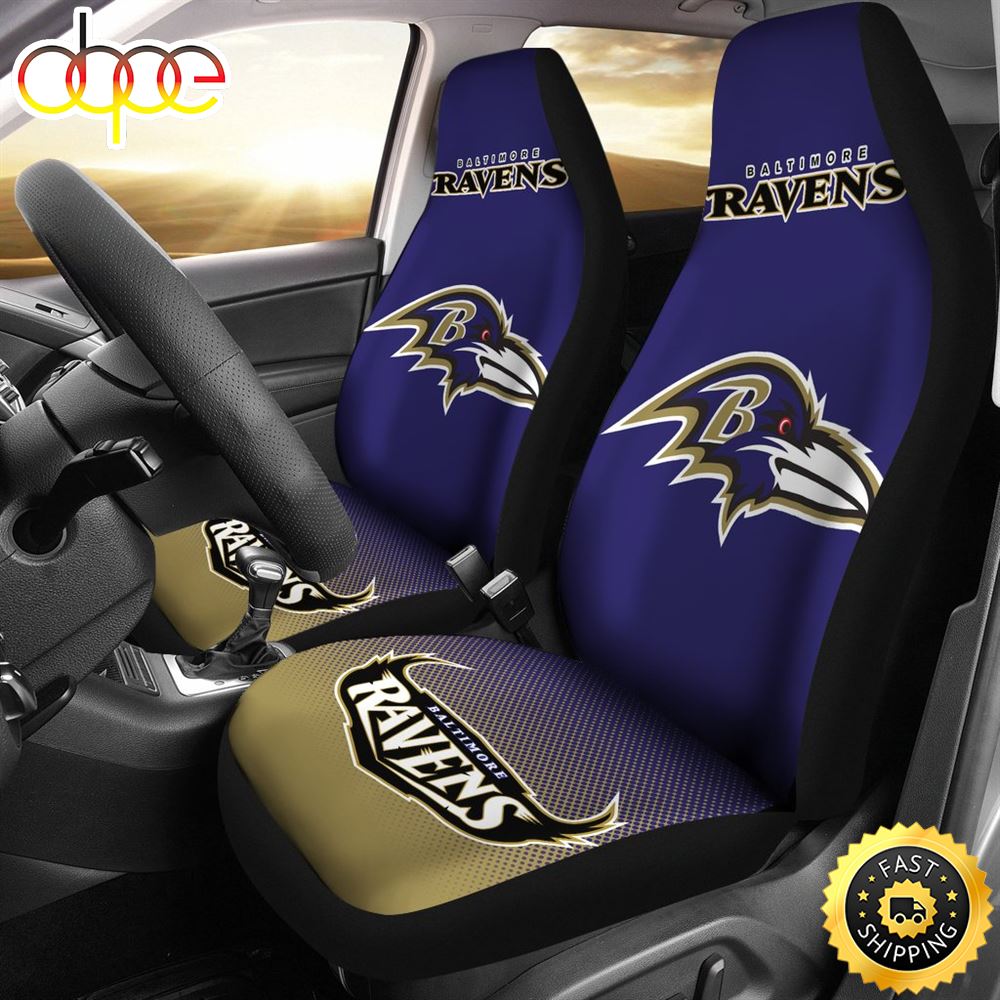 New Fashion Fantastic Baltimore Ravens Car Seat Covers Lfqfvx