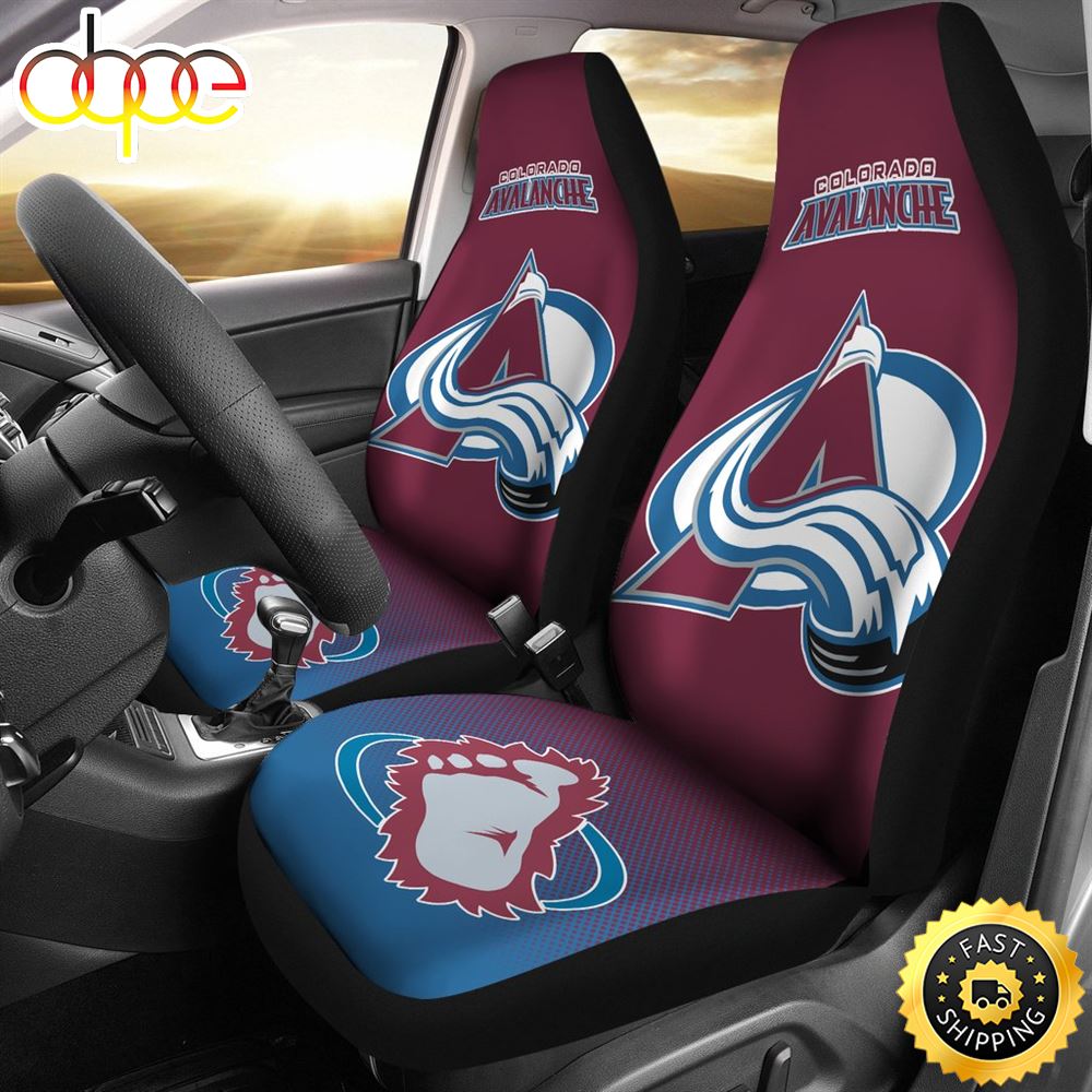 New Fashion Fantastic Colorado Avalanche Car Seat Covers Tlt6zb