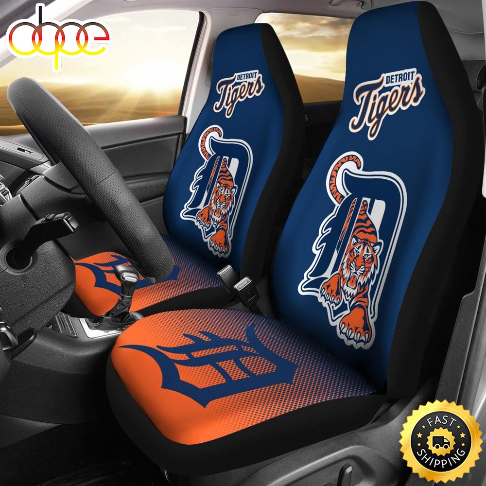 New Fashion Fantastic Detroit Tigers Car Seat Covers Bc58p7