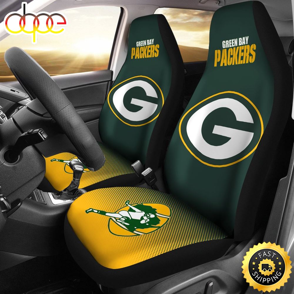 New Fashion Fantastic Green Bay Packers Car Seat Covers Vnxhdv