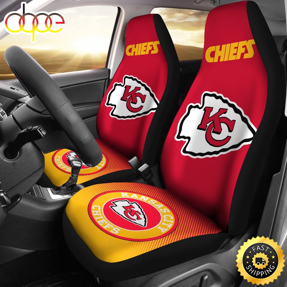 New Fashion Fantastic Kansas City Chiefs Car Seat Covers Ez8yu4