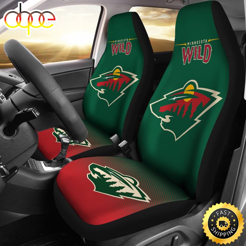 New Fashion Fantastic Minnesota Wild Car Seat Covers Rxjvxy