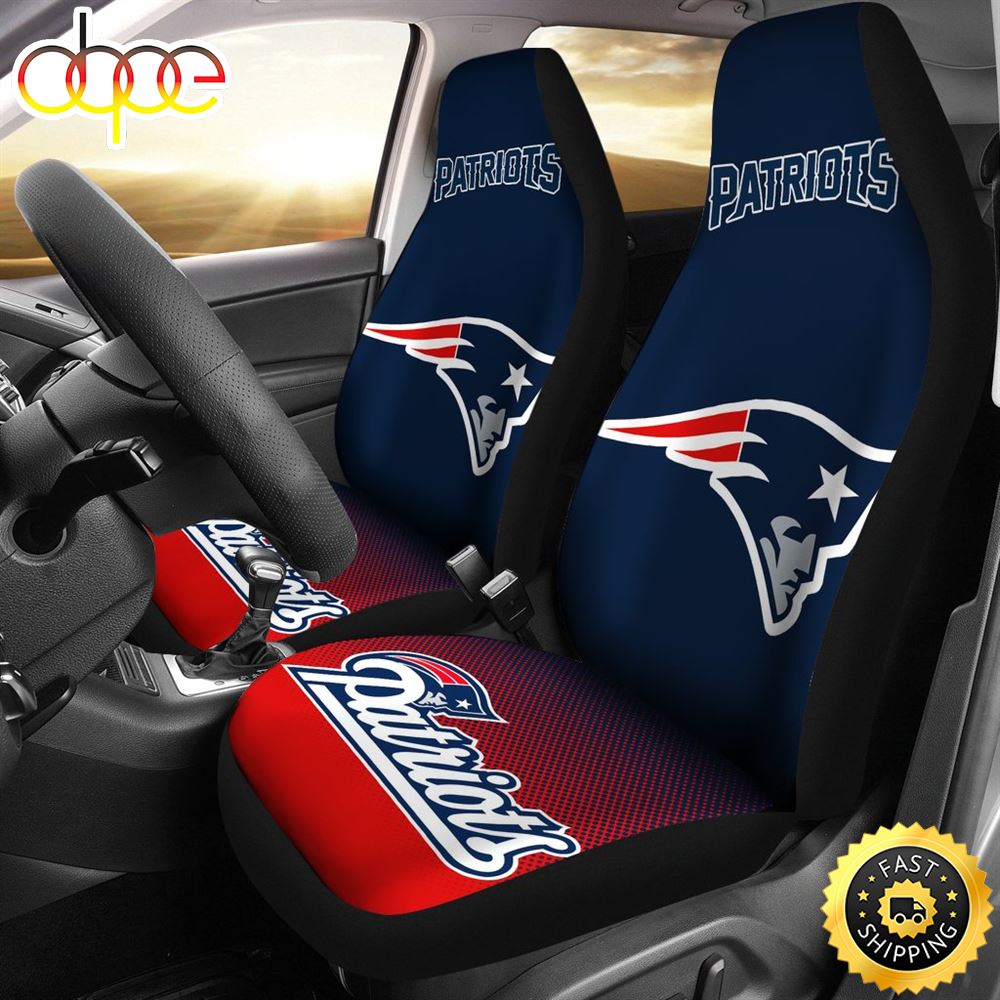 New Fashion Fantastic New England Patriots Car Seat Covers H9le3m