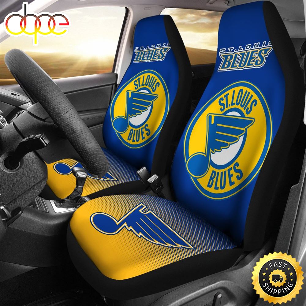 New Fashion Fantastic St. Louis Blues Car Seat Covers Laecy4
