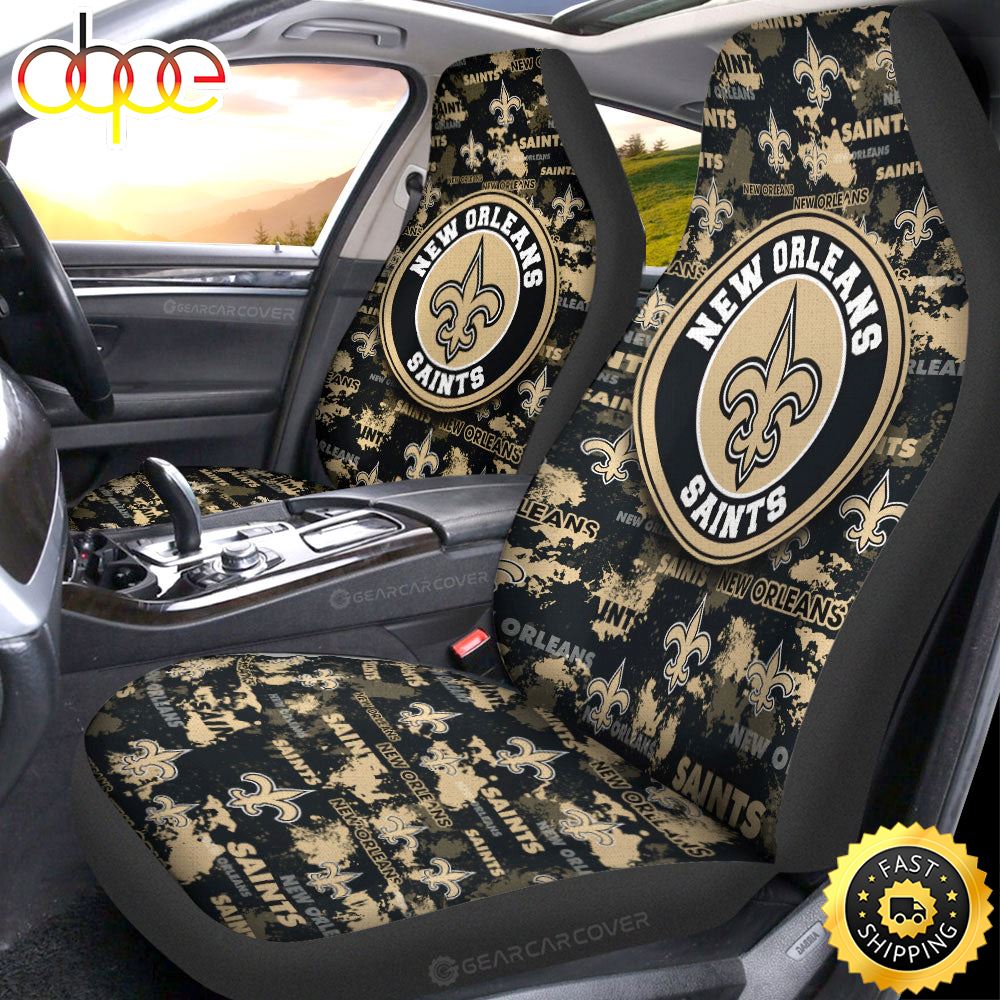 New Orleans Saints Car Seat Covers Custom Car Accessories 9538 Axslim