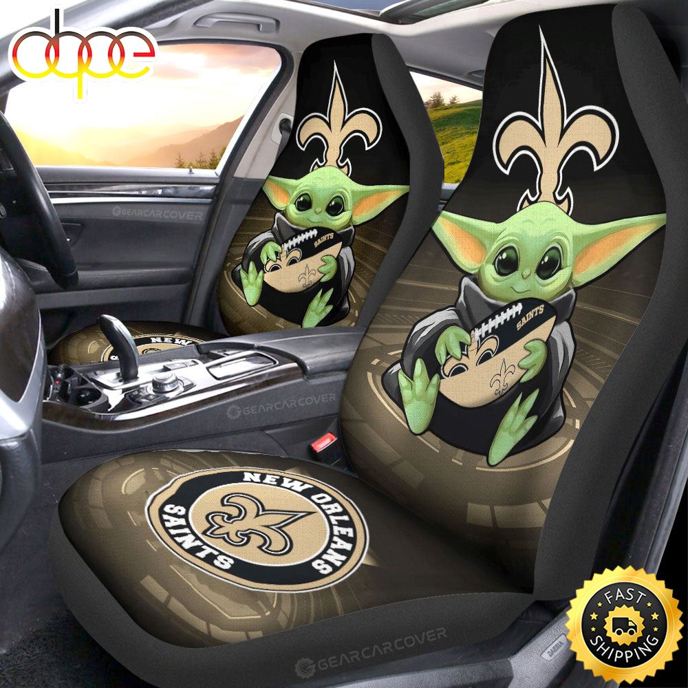 New Orleans Saints Car Seat Covers Custom Car Accessories For Fan Fgqdpm