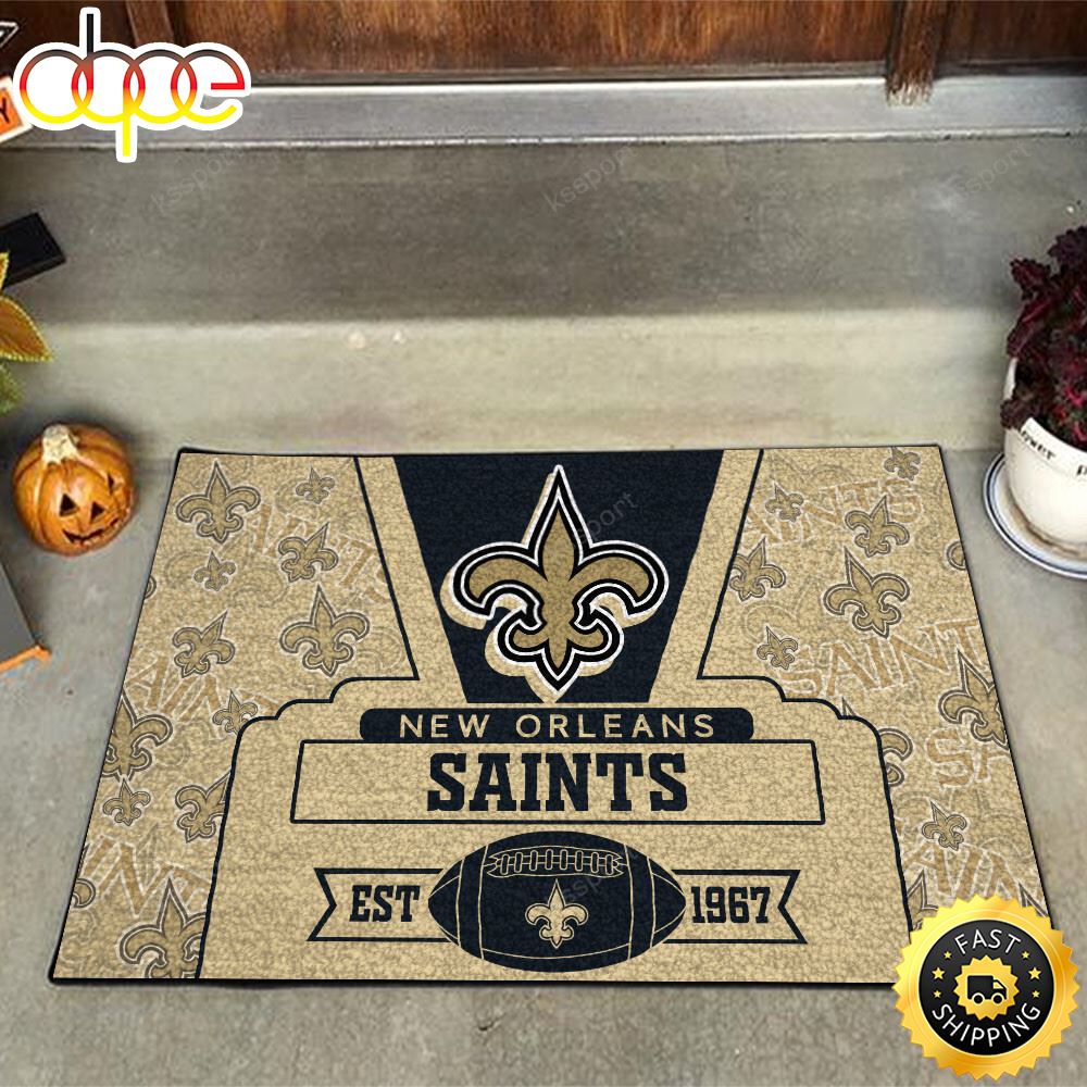 New Orleans Saints NFL Doormat For This Season Danagg