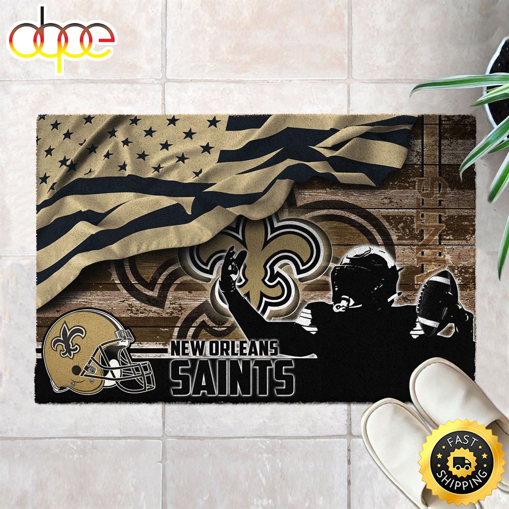 New Orleans Saints NFL Doormat For Your This Sports Season Nwudcz