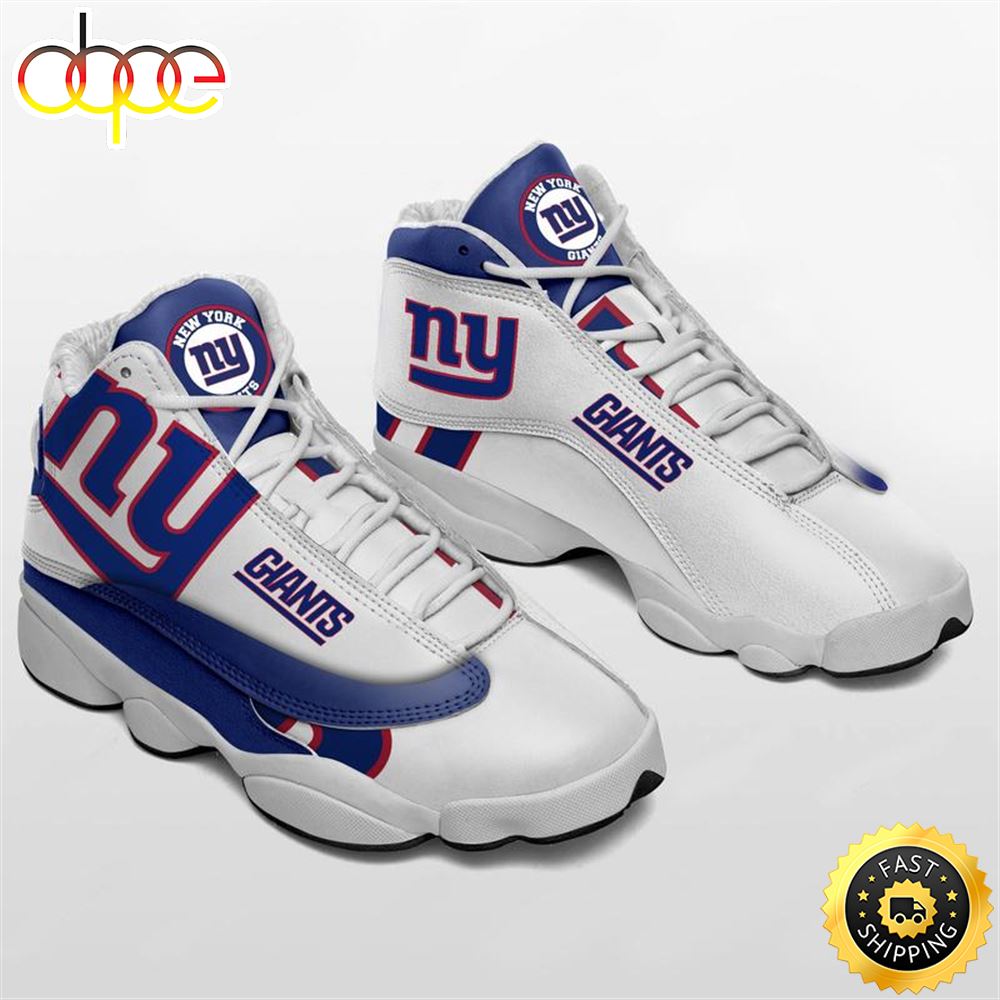 New York Giants Nfl Ver 1 Air Jordan 13 Sneaker K4p2yx