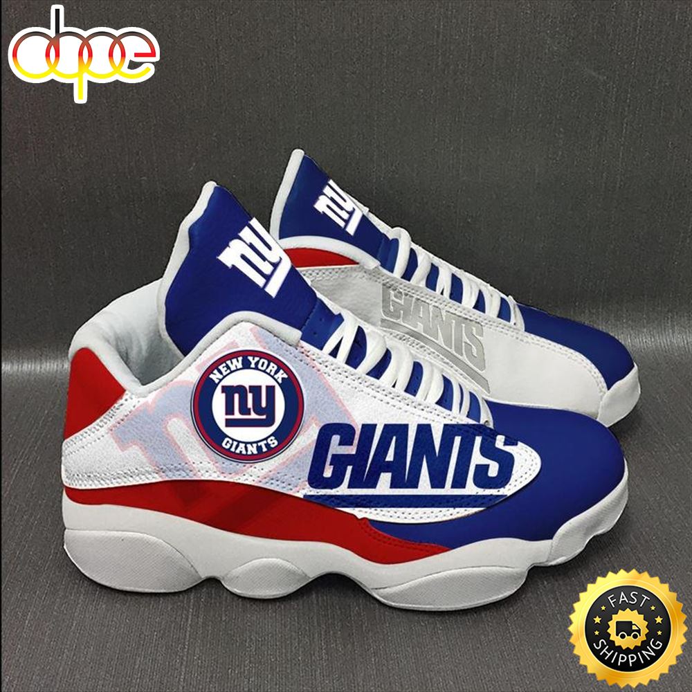 New York Giants Nfl Ver 2 Air Jordan 13 Sneaker S9maur