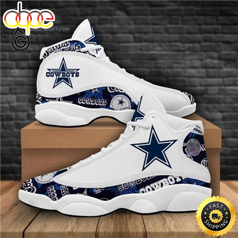 Nfl Dallas Cowboys Sport Team Air Jordan 13 Shoes Zh9fxz