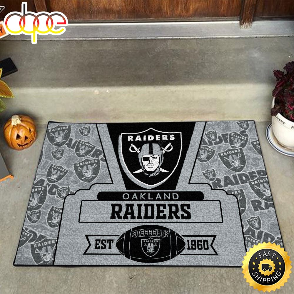 Oakland Raiders NFL Doormat For This Season Fxapxz
