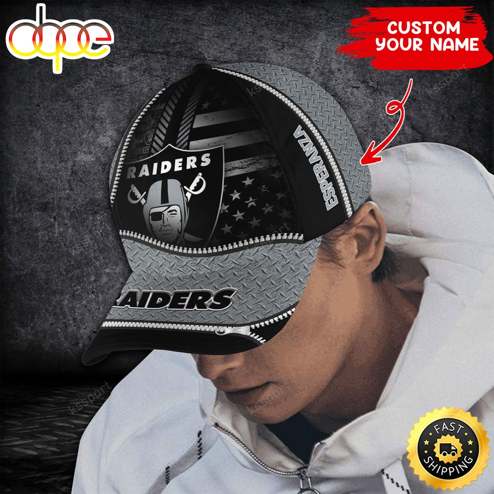 Oakland Raiders Nfl Personalize Cap Steel Style Trending Season Rmqirc