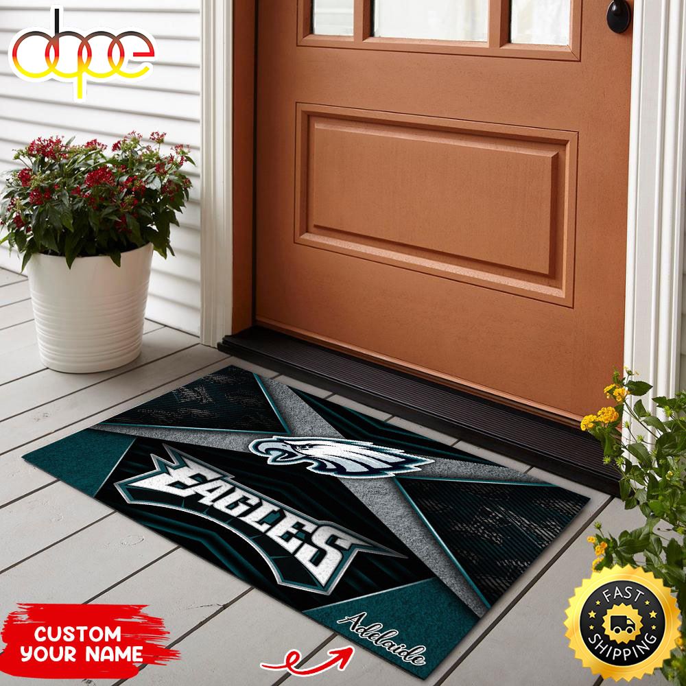 Philadelphia Eagles NFL Custom Doormat For Sports Enthusiast This Year M7zqyz