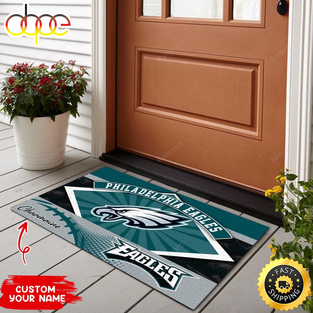 Philadelphia Eagles NFL Personalized Doormat For This Season I8l0wn