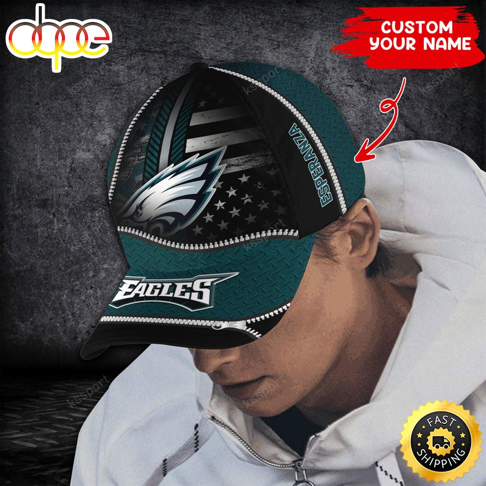 Philadelphia Eagles Nfl Personalize Cap Steel Style Trending Season Te2egc