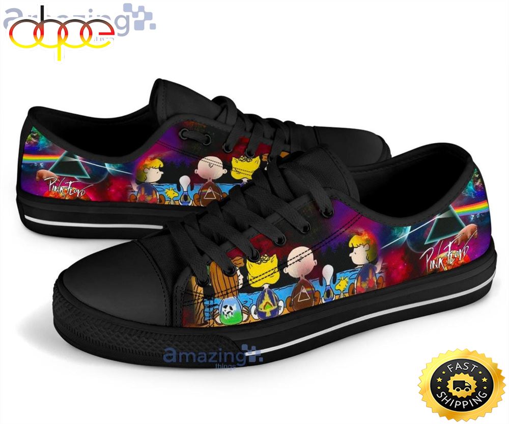 Pink Floyd Low Top Shoes Gift Snoopy Snoopy Gift Ksf1lw